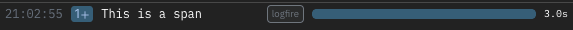 Simple example in Live view